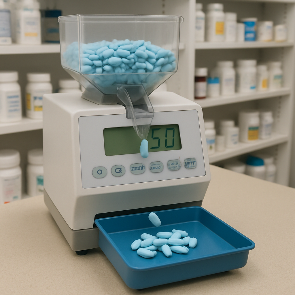 تعزيز الكفاءة باستخدام آلة عداد حبوب الدواء