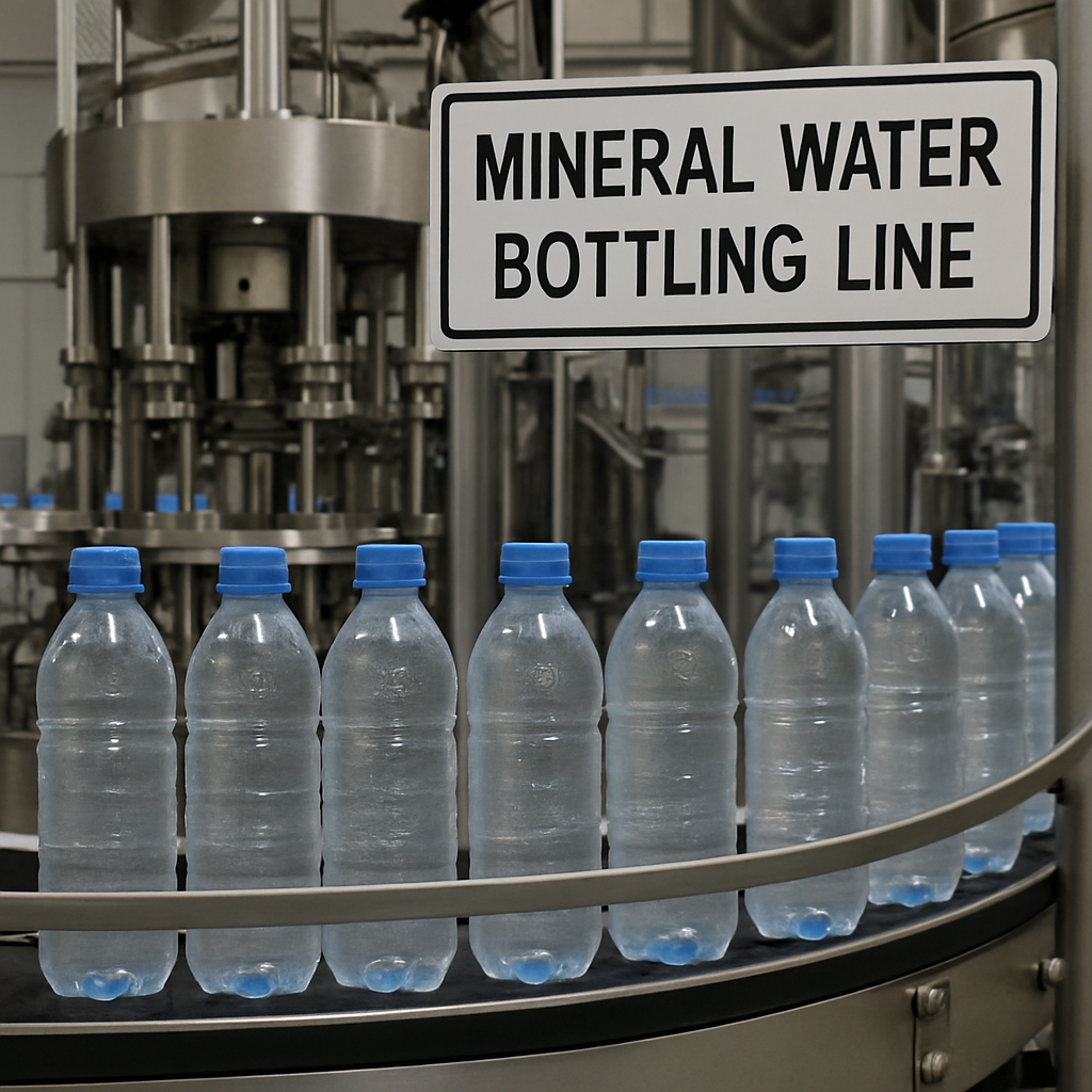 عزِّز الإنتاج باستخدام آلة تعبئة المياه المعدنية